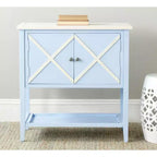 Buffet Polly - AMH6599 - Bleu clair/Blanc - Safavieh Couture