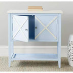 Buffet Polly - AMH6599 - Bleu clair/Blanc - Safavieh Couture