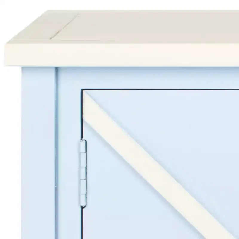 Buffet Polly - AMH6599 - Bleu clair/Blanc - Safavieh Couture
