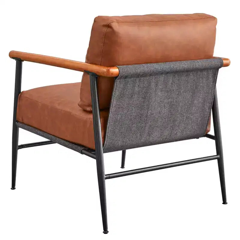 Fauteuil d'appoint moderne du milieu du siècle Lifestorey Demi