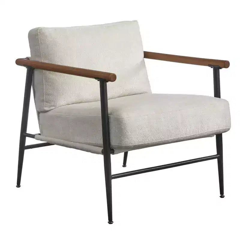 Fauteuil d'appoint moderne du milieu du siècle Lifestorey Demi
