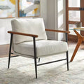 Fauteuil d'appoint moderne du milieu du siècle Lifestorey Demi