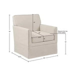 Fauteuil d'appoint déhoussable Paula 510 Design