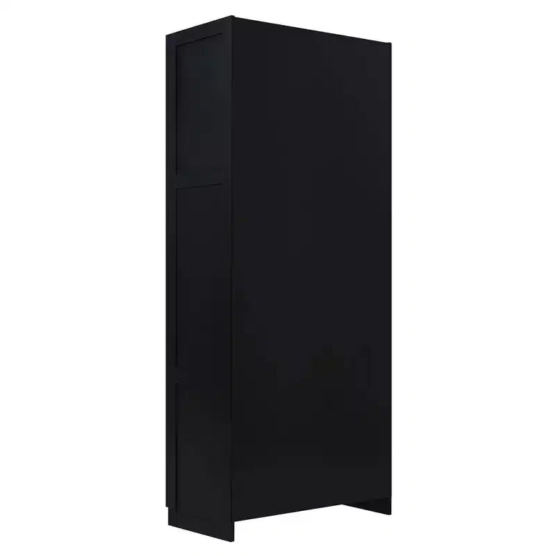 Ensemble de 2 placards de rangement à 4 étagères Hopkins Modern - Manhattan Comfort