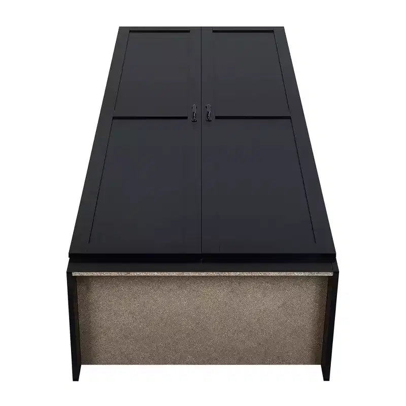 Ensemble de 2 placards de rangement à 4 étagères Hopkins Modern - Manhattan Comfort