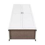 Ensemble de 2 placards de rangement à 4 étagères Hopkins Modern - Manhattan Comfort