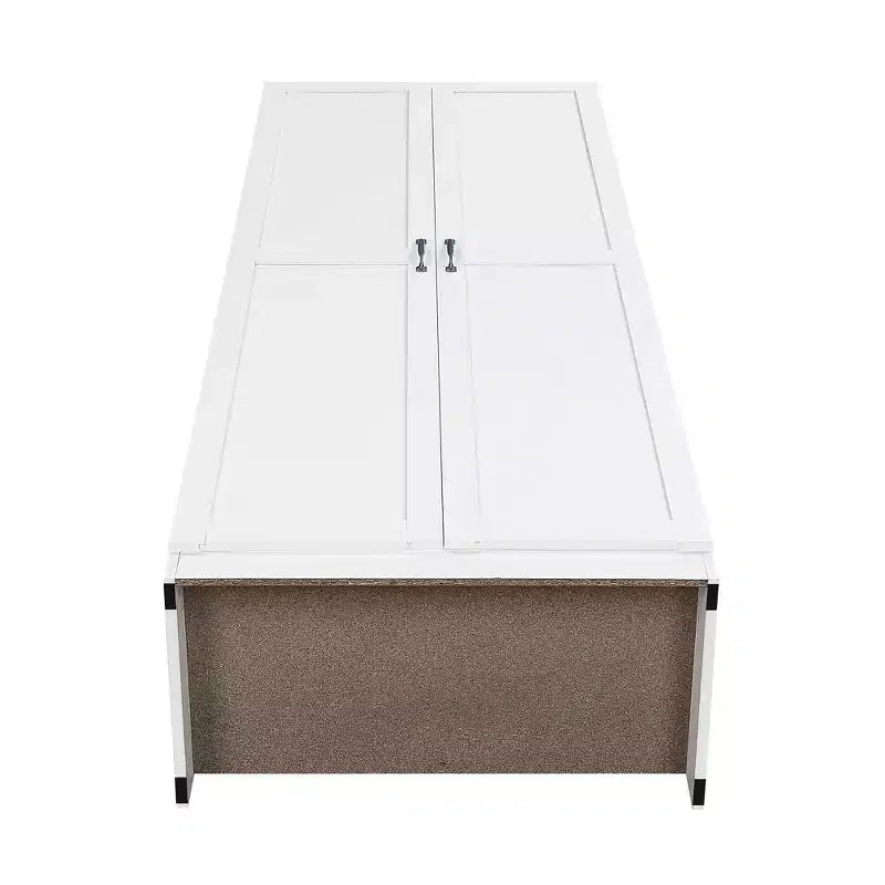 Ensemble de 2 placards de rangement à 4 étagères Hopkins Modern - Manhattan Comfort
