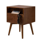 Lot de 2 tables d'appoint Doris à 2 tiroirs avec prises intégrées | HULALA HOME