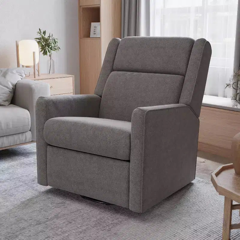 Fauteuil inclinable, à bascule et pivotant manuel traditionnel 3 en 1 Merrick Lane