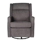 Fauteuil inclinable, à bascule et pivotant manuel traditionnel 3 en 1 Merrick Lane