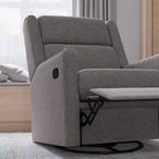 Fauteuil inclinable, à bascule et pivotant manuel traditionnel 3 en 1 Merrick Lane