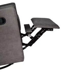 Fauteuil inclinable, à bascule et pivotant manuel traditionnel 3 en 1 Merrick Lane
