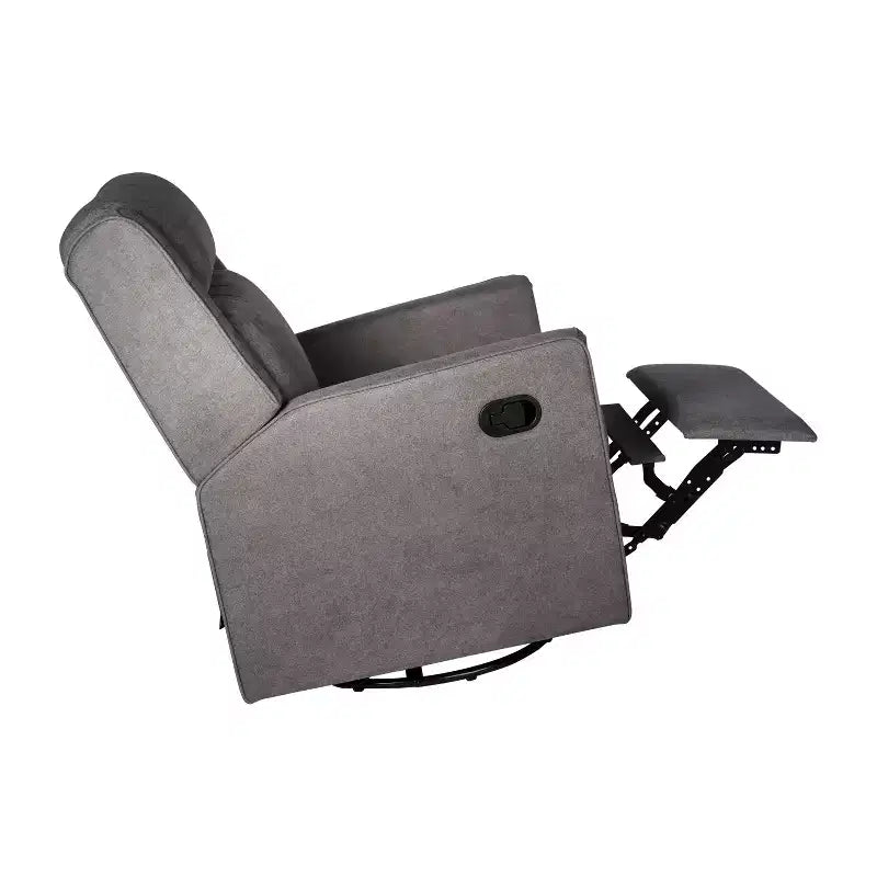 Fauteuil inclinable, à bascule et pivotant manuel traditionnel 3 en 1 Merrick Lane