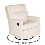 Fauteuil inclinable, à bascule et pivotant manuel traditionnel 3 en 1 Merrick Lane