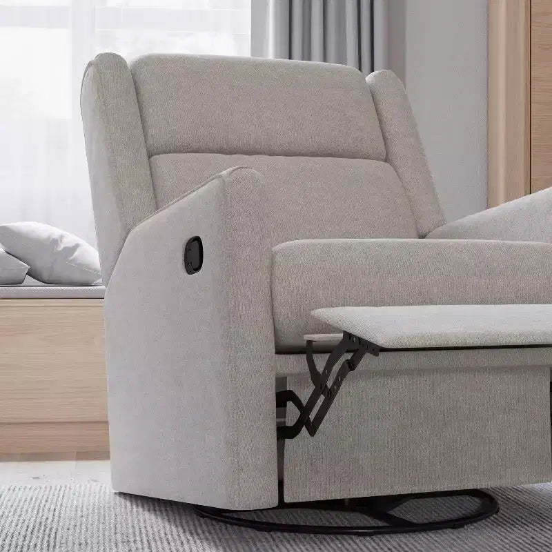Fauteuil inclinable, à bascule et pivotant manuel traditionnel 3 en 1 Merrick Lane