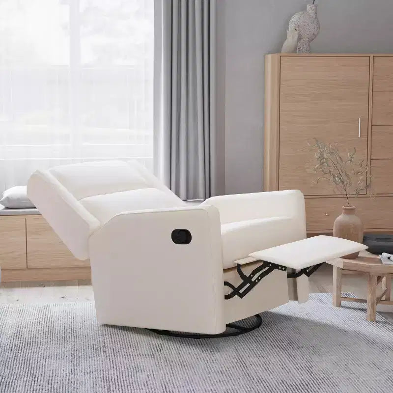 Fauteuil inclinable, à bascule et pivotant manuel traditionnel 3 en 1 Merrick Lane