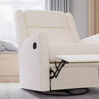 Fauteuil inclinable, à bascule et pivotant manuel traditionnel 3 en 1 Merrick Lane