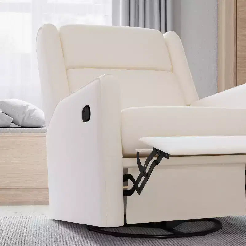 Fauteuil inclinable, à bascule et pivotant manuel traditionnel 3 en 1 Merrick Lane