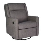Fauteuil inclinable, à bascule et pivotant manuel traditionnel 3 en 1 Merrick Lane