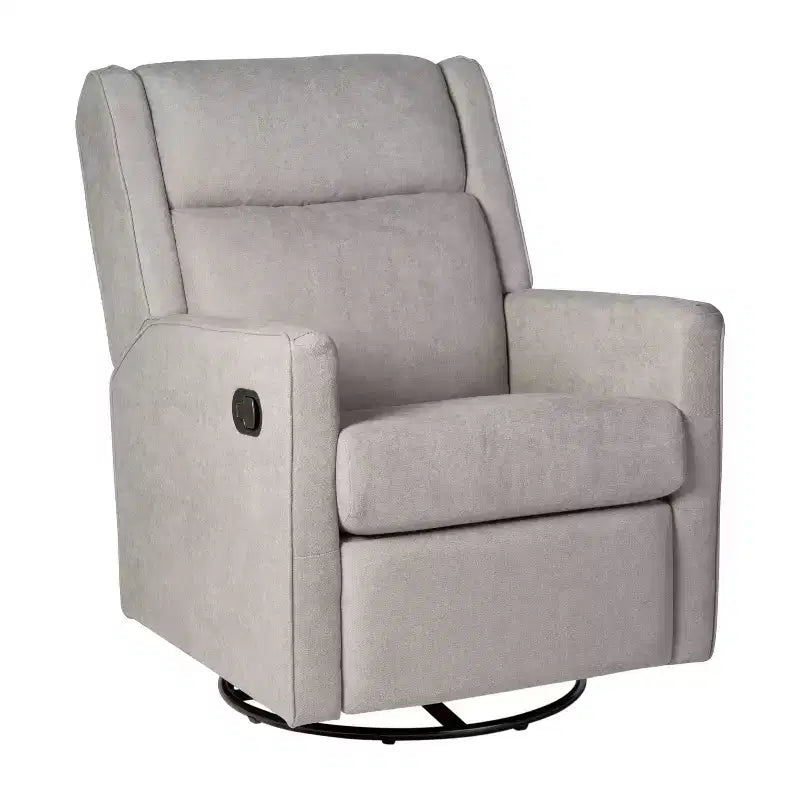 Fauteuil inclinable, à bascule et pivotant manuel traditionnel 3 en 1 Merrick Lane