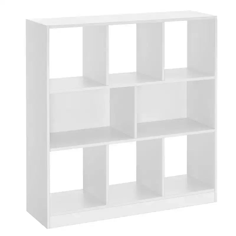 VASAGLE Bibliothèque 8 casiers, Étagère de Rangement Modulable, Meuble de Rangement, Étagère d'Exposition, Meuble de Rangement pour Bureau