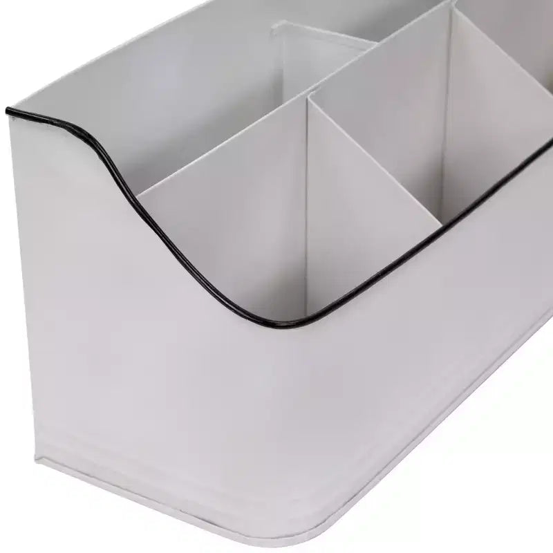 Northlight 14.25 Support de rangement rectangulaire blanc pour ustensiles de cuisine