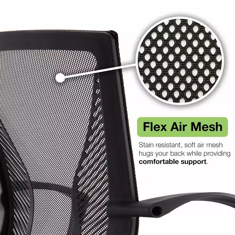 Chaise de bureau mi-hauteur Zuna Modern Home