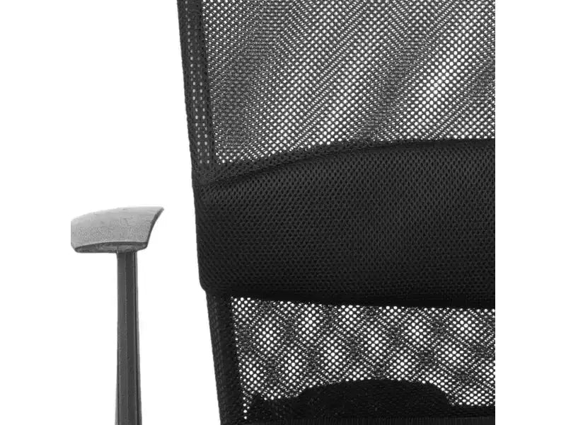 Chaise de bureau pivotante Shane - Hauteur réglable - FOX8504 - Noir - Safavieh