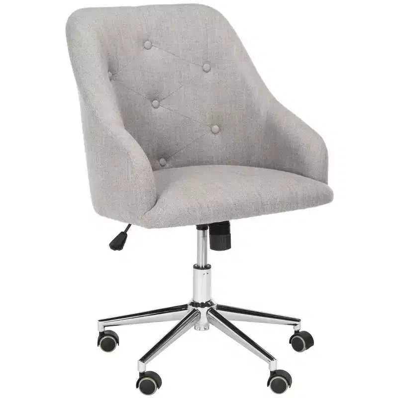 Fauteuil de bureau pivotant Evelynn Tufted - Safavieh