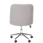 Fauteuil de bureau pivotant Evelynn Tufted - Safavieh