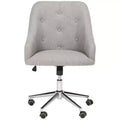Evelynn Tufted Swivel Office Chair - Safavieh