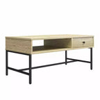 Table basse Brookville de RealRooms, naturelle