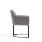Lot de 8 chaises de salle à manger Serena Modern en similicuir – Manhattan Comfort
