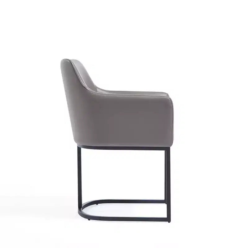 Lot de 8 chaises de salle à manger Serena Modern en similicuir – Manhattan Comfort
