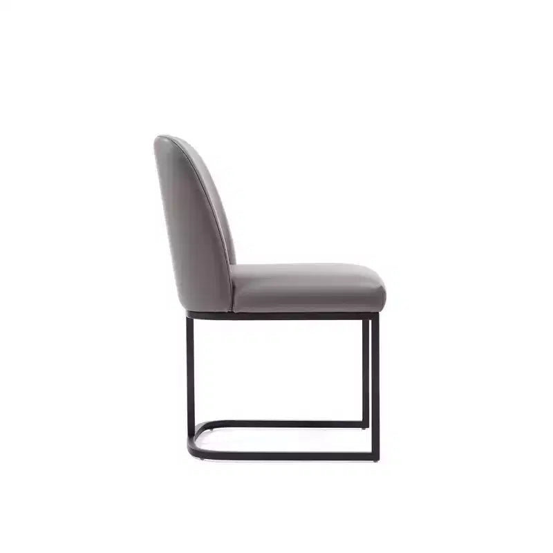 Lot de 8 chaises de salle à manger Serena Modern en similicuir – Manhattan Comfort