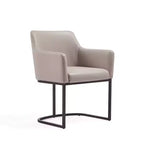 Lot de 8 chaises de salle à manger Serena Modern en similicuir – Manhattan Comfort