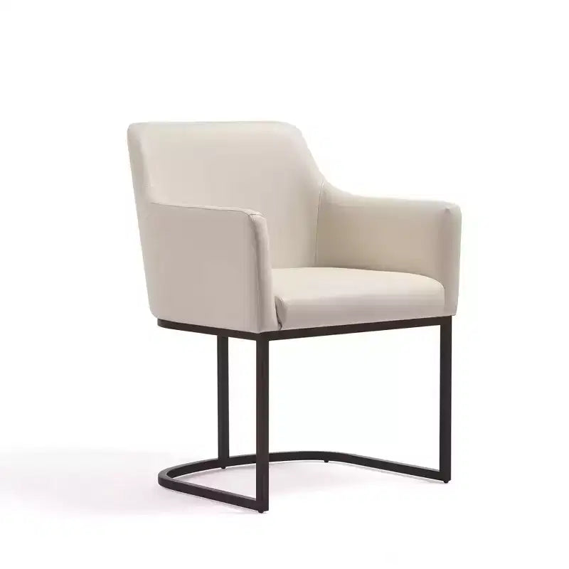 Lot de 8 chaises de salle à manger Serena Modern en similicuir – Manhattan Comfort