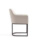 Lot de 8 chaises de salle à manger Serena Modern en similicuir – Manhattan Comfort
