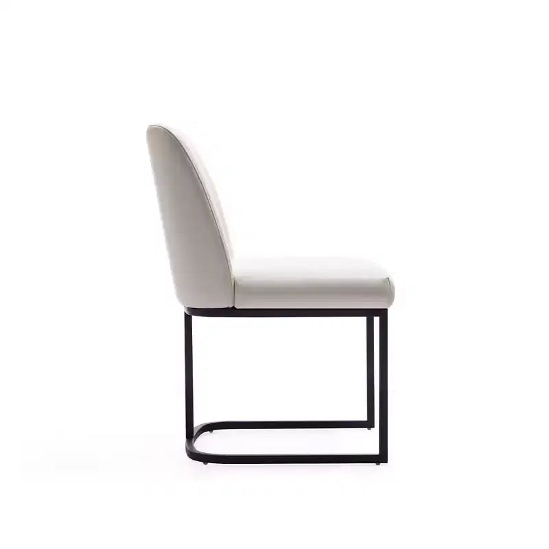 Lot de 8 chaises de salle à manger Serena Modern en similicuir – Manhattan Comfort