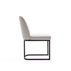 Lot de 8 chaises de salle à manger Serena Modern en similicuir – Manhattan Comfort