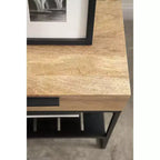 Table d'appoint en bois et métal Kate and Laurel Malone