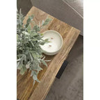 Table d'appoint en bois et métal Kate and Laurel Malone
