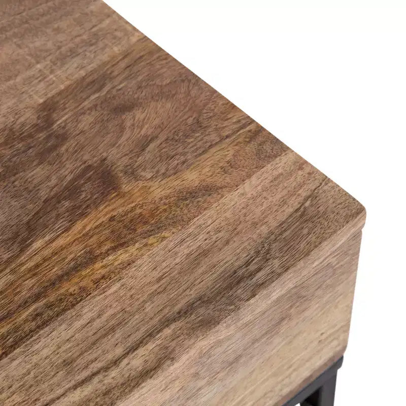 Table d'appoint en bois et métal Kate and Laurel Malone