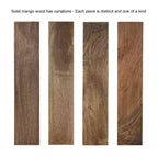 Table d'appoint en bois et métal Kate and Laurel Malone
