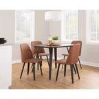 Lot de 2 chaises de salle à manger Toriano - LumiSource