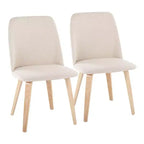Lot de 2 chaises de salle à manger Toriano - LumiSource