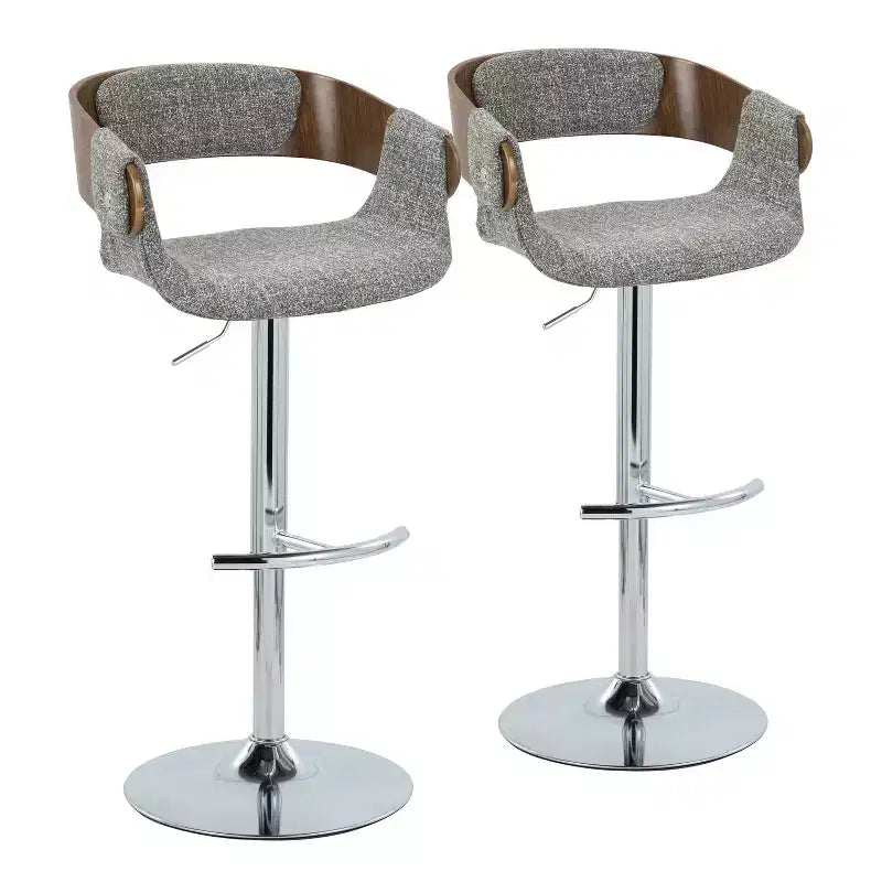 Lot de 2 tabourets de bar réglables Elisa - LumiSource