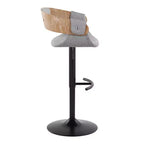 Lot de 2 tabourets de bar réglables Elisa - LumiSource
