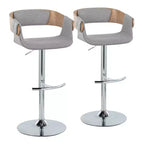 Lot de 2 tabourets de bar réglables Elisa - LumiSource