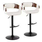 Lot de 2 tabourets de bar réglables Elisa - LumiSource